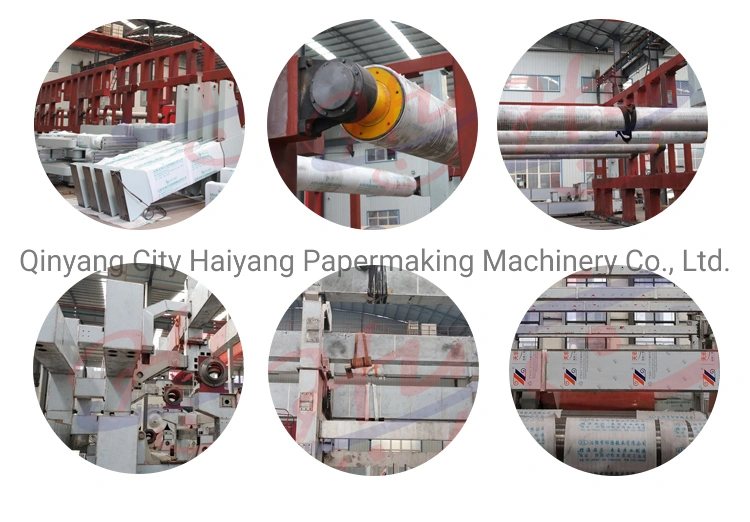 High Capacity 500t/D and High Performance Fluting Paper Kraft Paper Roll Making Machine