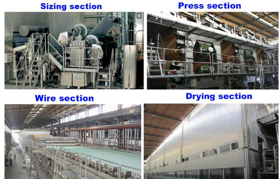 Cylinder Testliner Paper Making Machine Production Line Double Layer