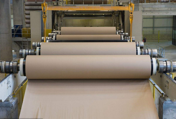 Automatic Corrugated Paper Making Machine 130T / D 4600mm Speed Control