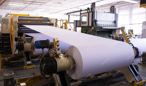5400mm A4 Writing Printing Paper Making Machine Bamboo Pulp