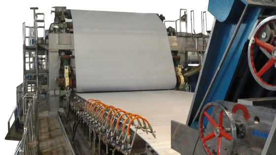 100g/M2 Double Layer Fourdinier Cultural Paper Making Machine 500m / Min 3800mm