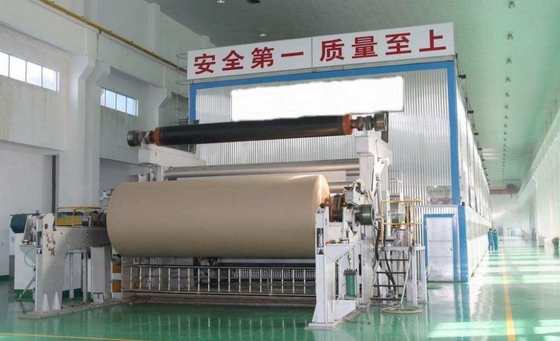 Comfortable Toilet Paper Making Machine 3500mm Jumbo Roll 300m / Min