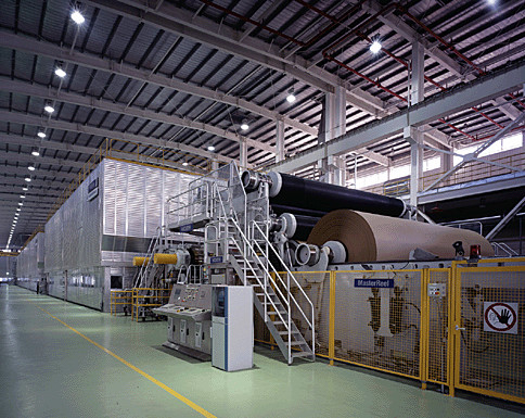 200T / D Corrugated Offset Kraft Paper Machine 3800 Mm Jumbo Roll Production Line
