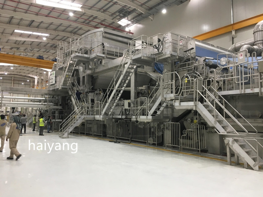 Double Wire Corrugated Paper Making Machine Kraft 40TD 2800mm Section Drive