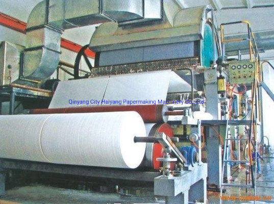 80g/M2 Writing Paper Making Machine 3 Phase 2400mm 30 T/D