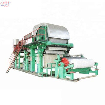 12.8*7.7*5.8m 2400mm Toilet Paper Manufacturing Machine
