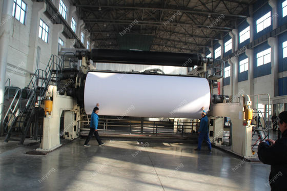 10T / D A4 Printing Culture Paper Making Machine 1092mm