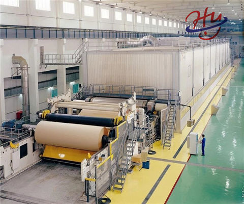 2400 Mm Waste Corrugated Paper Making Machine 40T / D For Carton Recycling