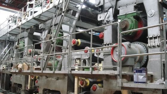 Recycled Kraft Paper Making Machinery Wood Pulp 600m/Min 4800mm