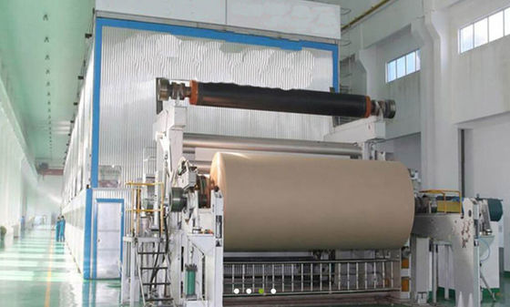 4500mm Kraft Paper Making Machinery 480t Wood Pulp High Speed