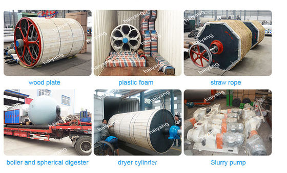 Wheat Straw Multialayer 10T/D A4 Paper Making Machine