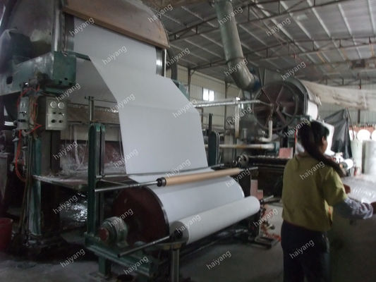 1575mm 6T/D Pulp and Waste Paper Recycling Jumbo Roll Toilet Tissue Paper Roll Making Machine