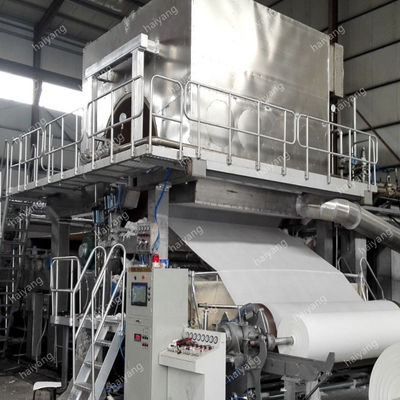 1450mm Large Tissue Paper Machine Jumbo Rolls Virgin Production Line