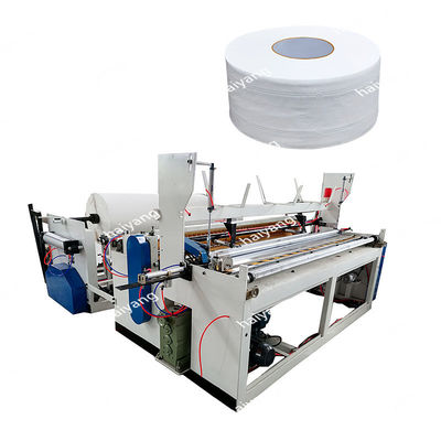 Automatic Toilet jumbo roll Paper Cutting Slitting and Rewinding Machine