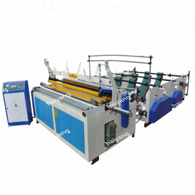 Fully Automatic Rewinding Machine for Toilet Tissue Paper Roll