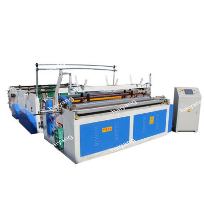 Fully Automatic Rewinding Machine for Toilet Tissue Paper Roll
