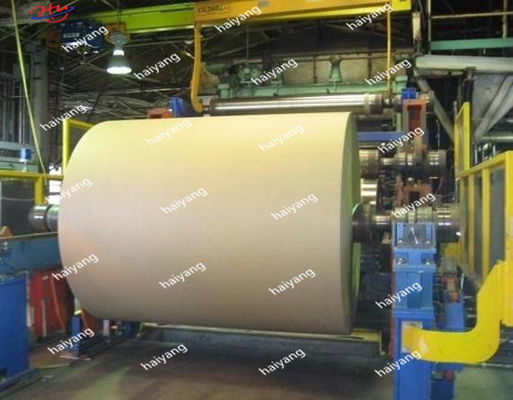 1092mm Kraft Fourdrinier Paper Making Mill Machinery 500T / D Carton Recycling