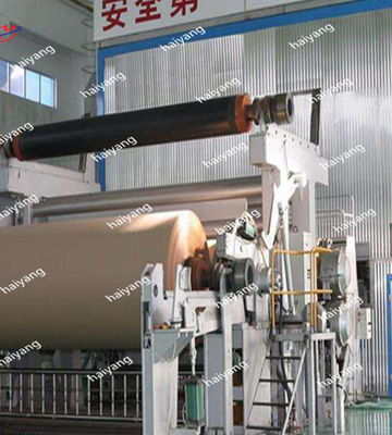 1092mm Kraft Fourdrinier Paper Making Mill Machinery 500T / D Carton Recycling