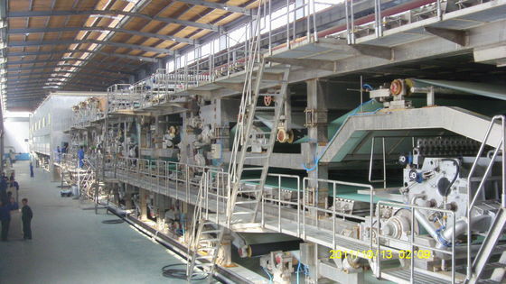 Waste Kraft Paper Making Machine Production Line 5200mm Corrugated Recycling