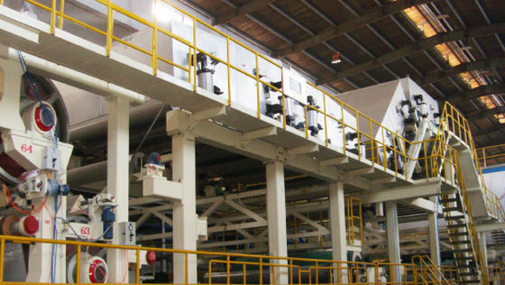 60TPD Kraft Testliner Paper Making Machine Paper Pulp Production Line