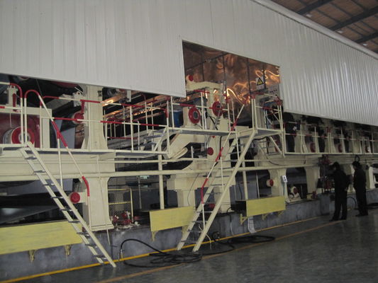 Testliner Kraft Corrugated Paper Making Machinery 2900mm 50 T/D 240m/Min