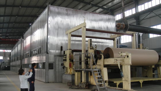 High Efficiency Kraft Paper Production Line Machine 5200mm With 8 - 10ton/Day