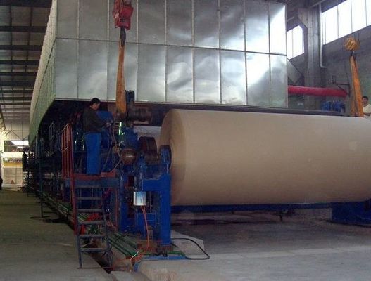 5 Ton Craft Paper Making Machine  1092mm wood pulp 10-500T/D