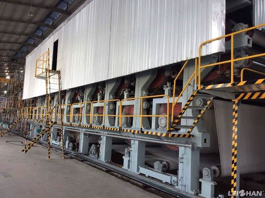 3200 Mm Corrugated Paper Making Machine Fluting Kraft High Strength
