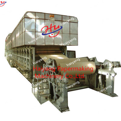 Recycled Kraft Paper Making Machine Low Investment Waste Old Carton Box 5200mm