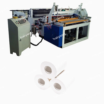 1575mm automatic toilet tissue paper roll rewinding making machine