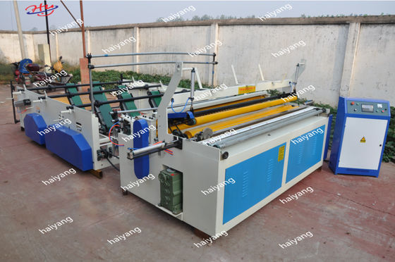 Automatic Toilet Tissue Paper Roll Rewinding Converting Making Machine With Perforating and Embossing