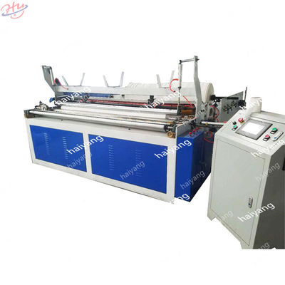 Automatic Embossed Maxi Roll Toilet Tissue Rewinding Glue Small Bobbin Paper Manufacturing Machine