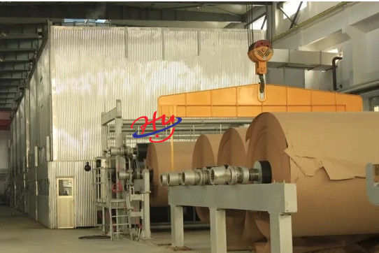 50T/D Testliner Kraft Paper Making Machine Recycling Full Automatic 2800mm