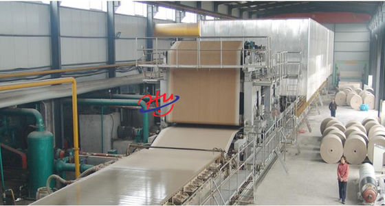 120 - 800m/Min Kraft Paper Mill Machine Durable Roll Corrugated 2100mm