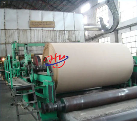 10T/D Yarn Tube Kraft Paper Making Machinery Corrugated For Mill Production
