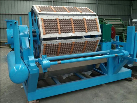 Molding Dies Paper Pulp Egg Tray Machine 3000PCS / H 50KW