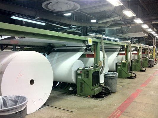 500m / Min A4 Paper Printing Machine Waste Paper / Wood Pulp 2400mm