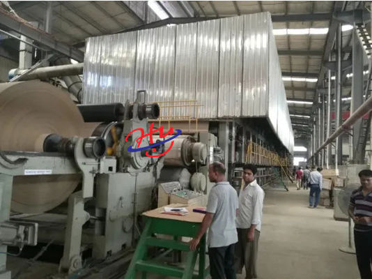 1880 Mm Corrugated Paper Making Machine 15T/D Jumbo Roll Production