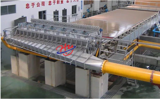 Corrugated paper machine kraft paper making carton production line