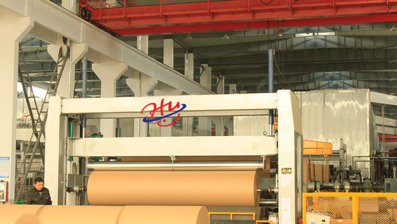 90-220g Kraft Paper Cardboard Making Machine 4600mm 90-220gsm 80g/M2