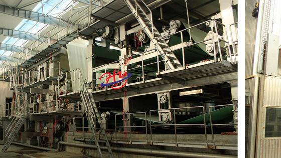 3600mm Fluting Kraft Paper Manufacturing Machine 500m/Min High Strength 350g/㎡