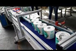 Automatic High Speed Industrial Roll Slitting Rewinder toilet paper making machine