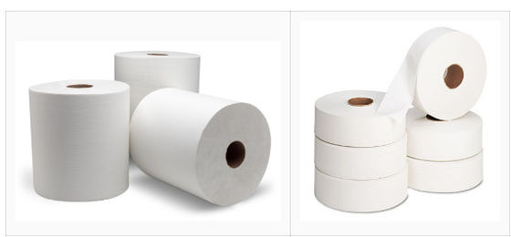 Automatic Rewinding Paper Machine Embossed And Perforated Toilet Tissue Paper