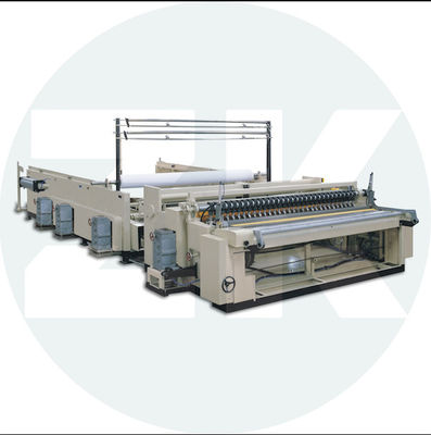 Automatic Embossed and Perforated Toilet Tissue Paper Rewinding Paper Machine