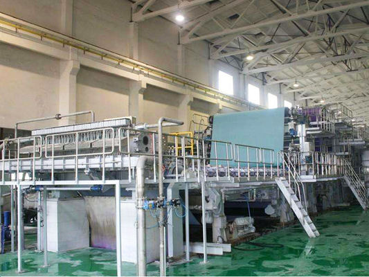 Automatic Corrugated Kraft Paper Machine Production Line Wood Pulp Waste Paper Pulp Forming