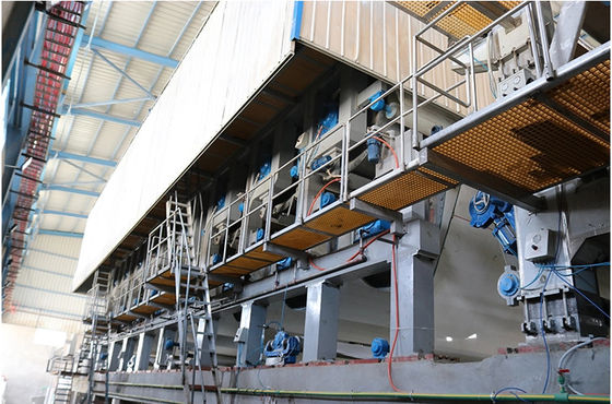 50T/D Waste Carton Recycling Corrugated Paper Making Machine