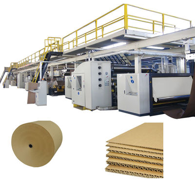 3200mm Corrugated Paper Making Machine 200g / M2 Multi Dryer