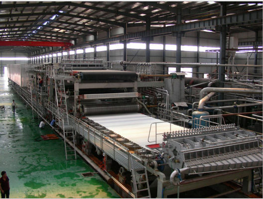 3200mm Cardboard Kraft Paper Making Machine Production Line Model 120T/D