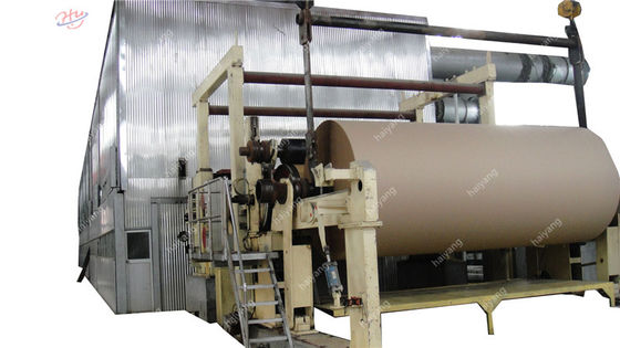 2600mm Kraft Paper Jumbo Roll Slitting Machine 500m/Min