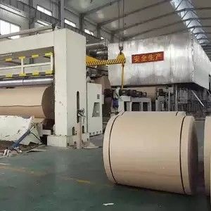 Corrugated Kraft Paper Making Machine Liner Fluting Wood Pulp 600m/Min